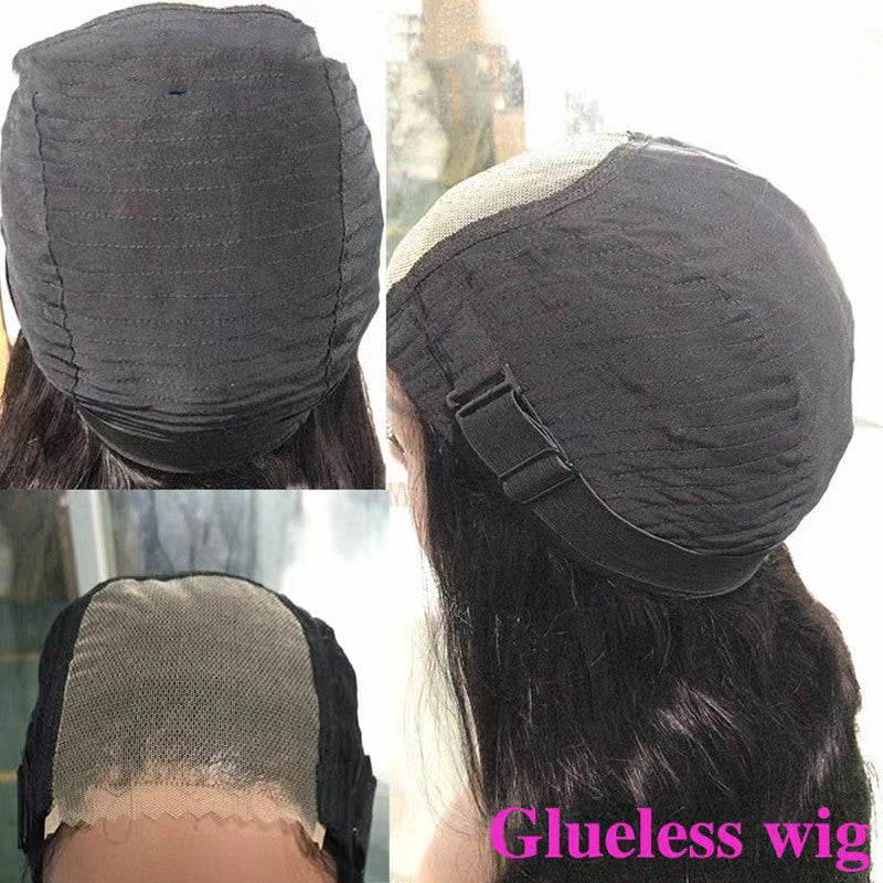 Water-wave Lace Wigs Made From Glue-free Authentic Peruvian Human Hair